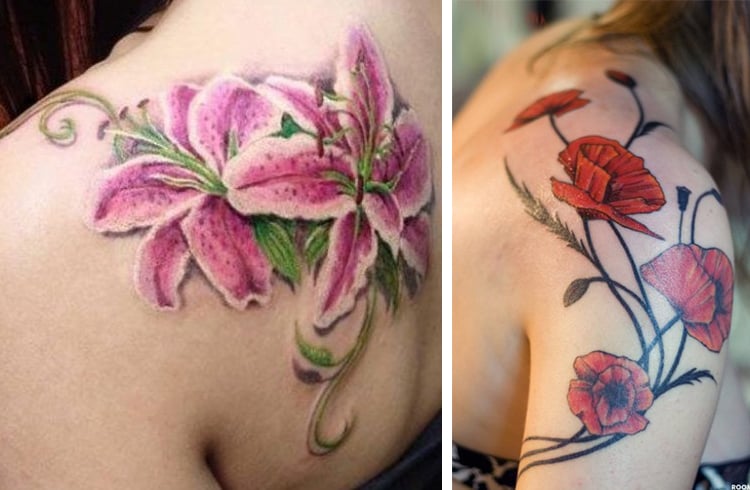 Lily Tattoos for women