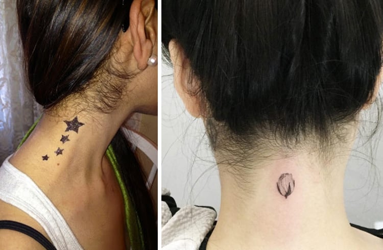 Neck Tattoo Designs: Helle Ideen für ein einzigartiges Tattoo!  