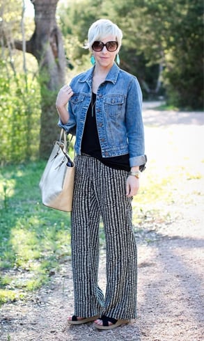 Palazzo Pants with Casual Day Out