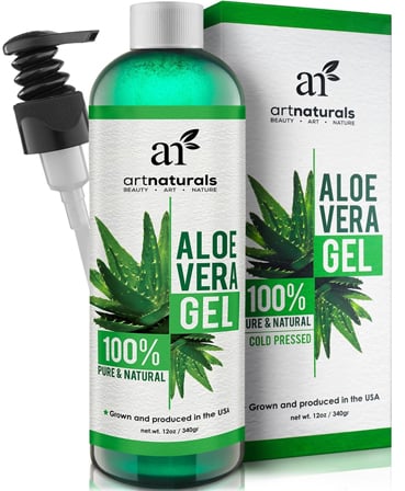 Promotes Hair Growth with aloe vera