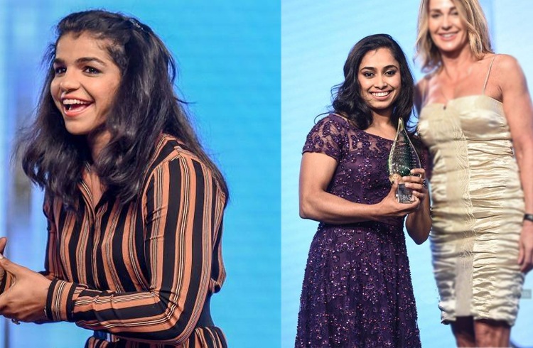 Sakshi Malik and Dipa Karmakar