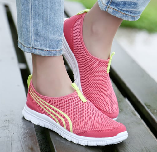 Slip On Running Shoes With Jeans