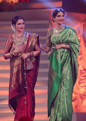 Sonam Kapoor and Rekha