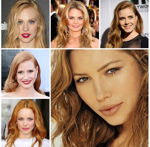 Strawberry Blonde Hair Color for Fairy Skin
