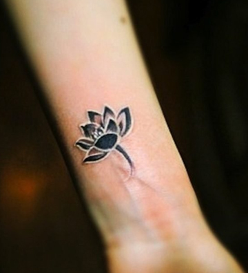 The Small Lotus Tattoo