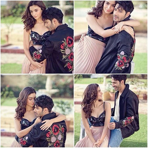 Alia Bhatt and Varun Dhawan on Filmfare