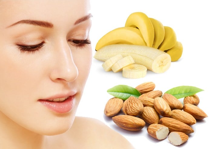 Almond Banana face mask