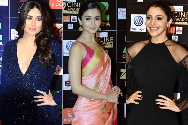 Bollywood Ladies at Zee Cine Awards