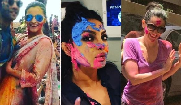 Celebrities Holi Celebrations