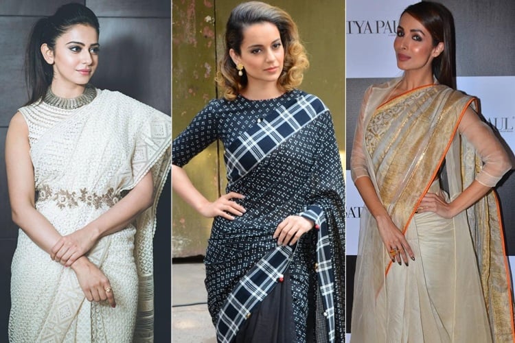 Celebrity Saree Style