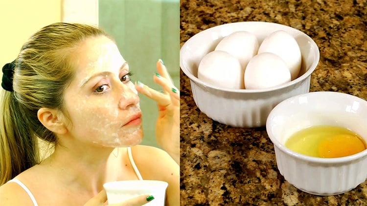 Egg White Face Mask for Skin