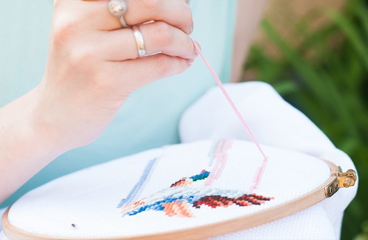 Easy Hand Embroidery Stitches