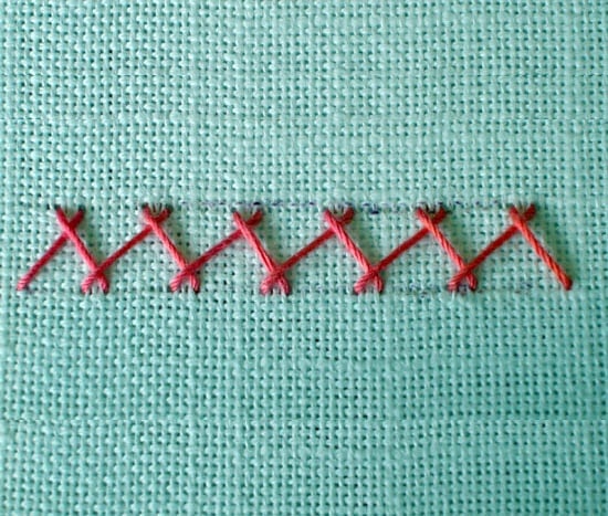 Herringbone Stitch Embroidery