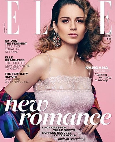 Kangana Ranaut on Elle