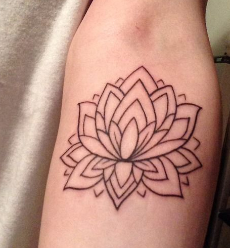 lotus flower tattoo