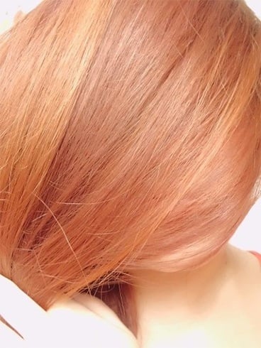 Strawberry Blonde Hair Color in Pastel 