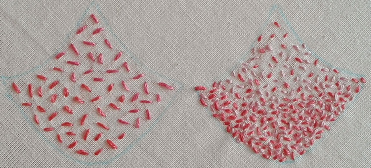 Seed Stitch Embroidery
