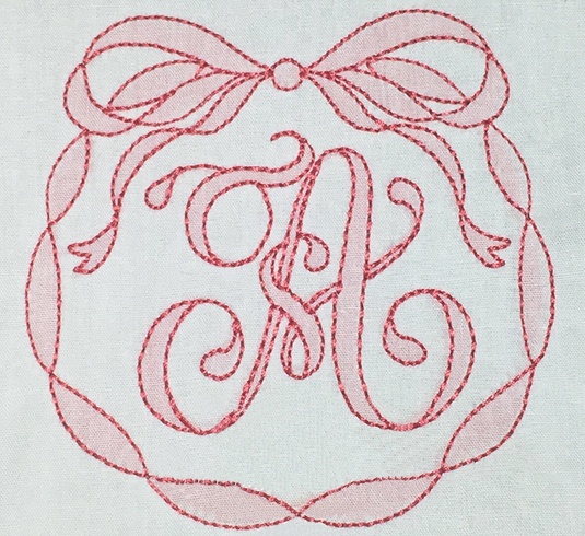 Shadow Stitch Embroidery