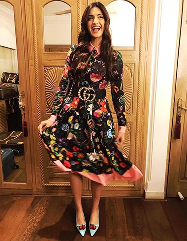 Sonam Kapoor in Gucci