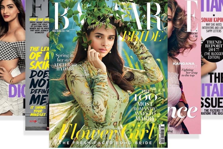 Spring Bollywood Magazine Covers