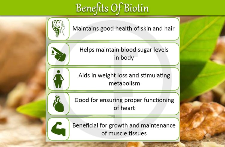 Benefits Of Biotin for hair health and skin