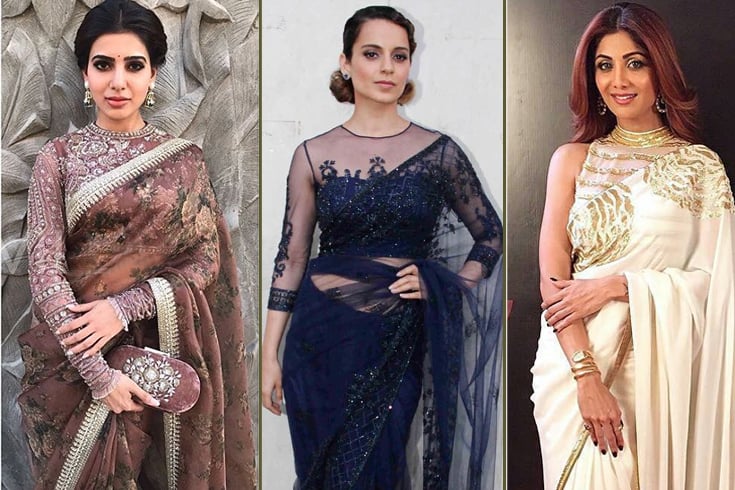 latest bollywood saree fashion
