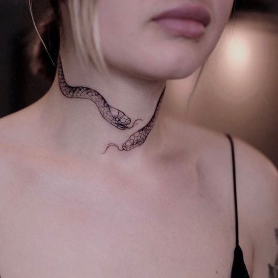 104 Fascinating Neck Tattoos For Woman2023 Version