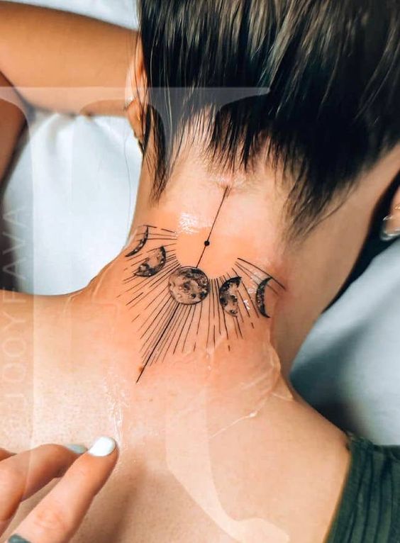 geometric tattoo neckTikTok Search