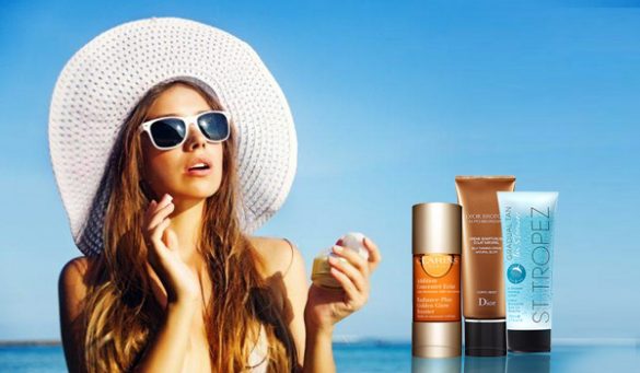 Sun tan removal