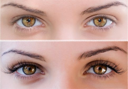 What is an eyelash tint for women