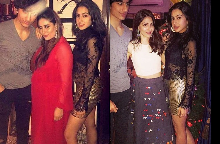 At Saif and Kareenas Christmas Party