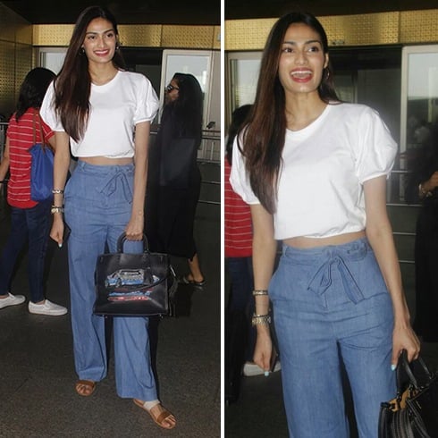 Athiya Shetty Airports Fashion