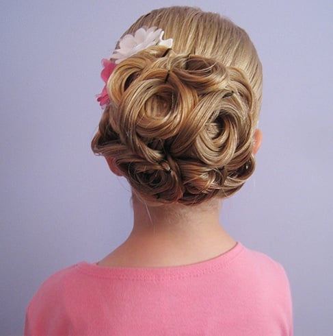 Childrens Bridesmaid Hairstyles