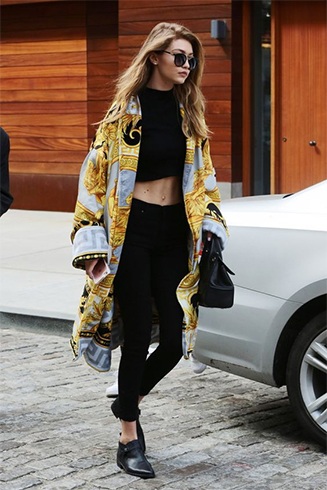 Gigi Hadid Street Fashion