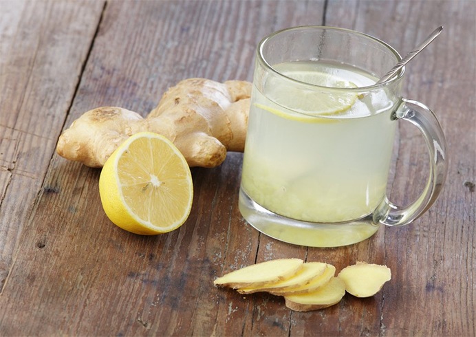 Ginger and Lemon Water Recipe