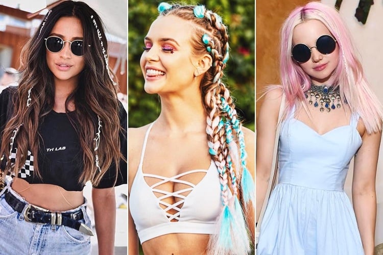 Hairstyles From Coachella 2017