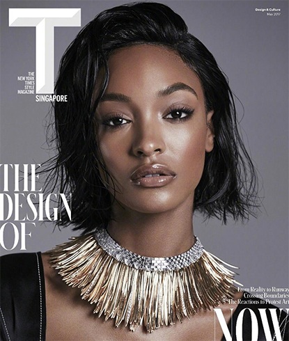 Jourdan Dunn for T Magazine Singapore