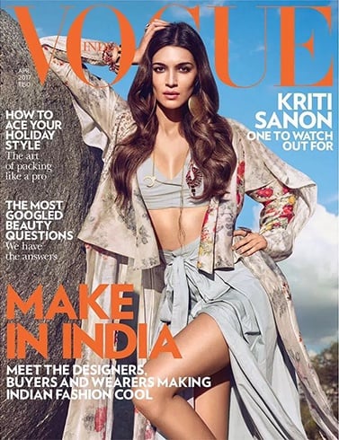 Kriti Sanon on Vogue