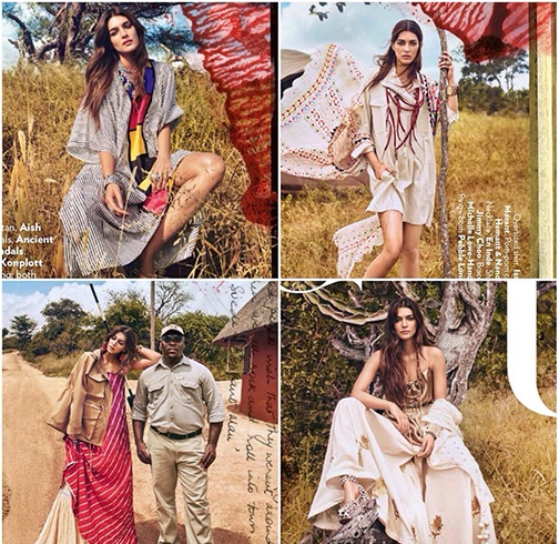 Kriti Sanon on Vogue