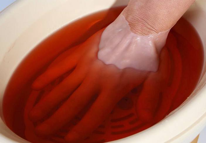 Paraffin Wax Manicure Procedure