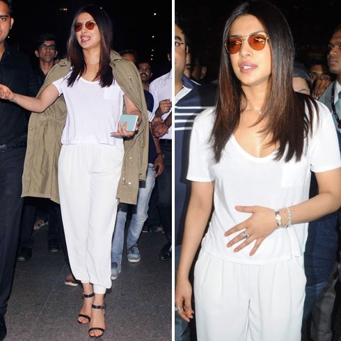 Priyanka Chopra Airports Fashion