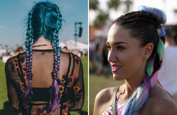 Rainbow Braids