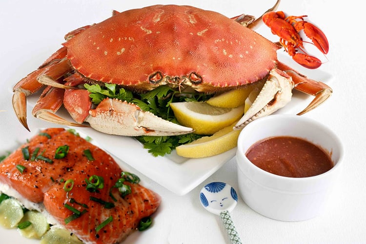 Seafood Rich In Zinc