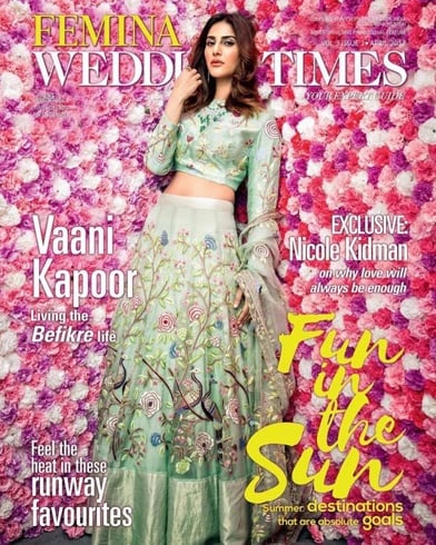 Vaani Kapoor on Femina Wedding Times
