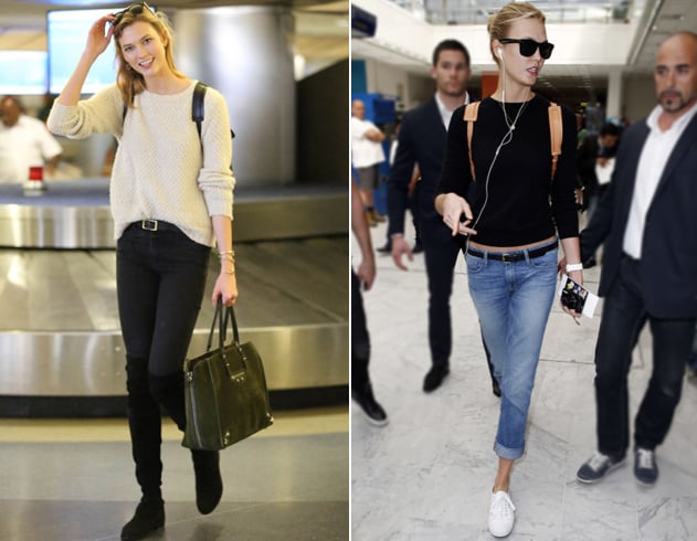 Karlie Kloss Leather Jacket