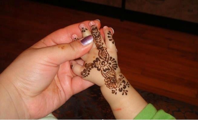 Kids Mehndi Designs