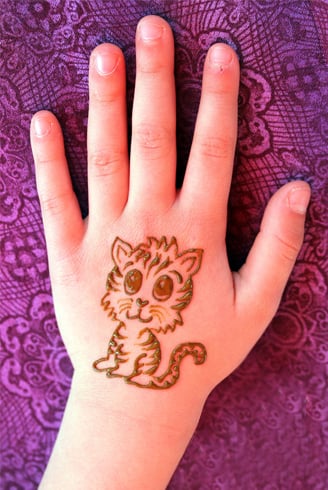 Mehndi Designs For Children