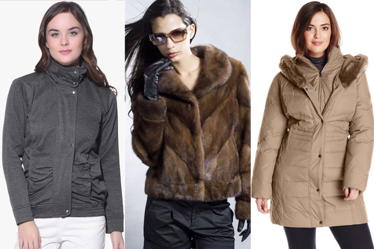 Types of winter jackets for women