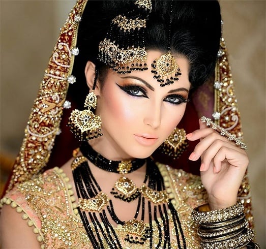 Arabic Bridal Makeup Tutorial Steps