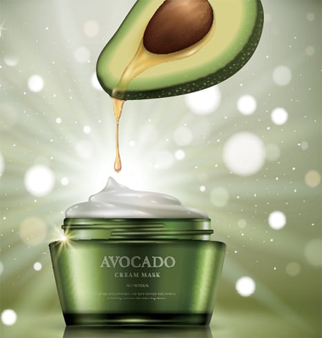 Avocado Oil anti-aging skin cream